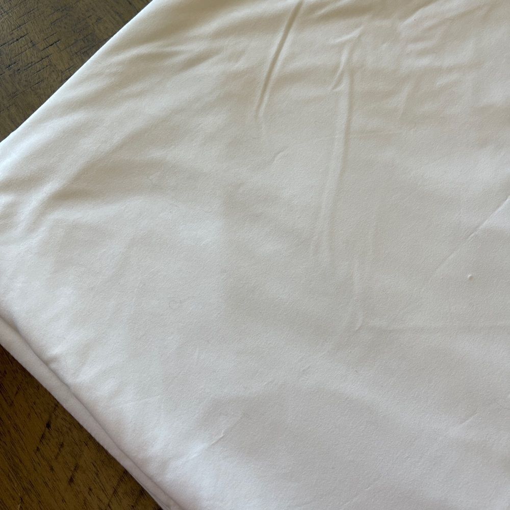 Solid White Queen Microfiber Duvet Cover - Picture 2 of 4